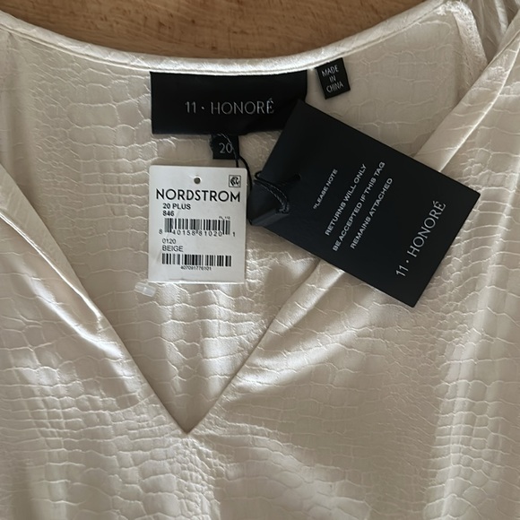 Nwt 11•HONORÉ Keke Blouse - Picture 6 of 9